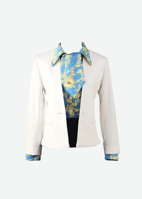 ストレッチジャケット オフホワイト